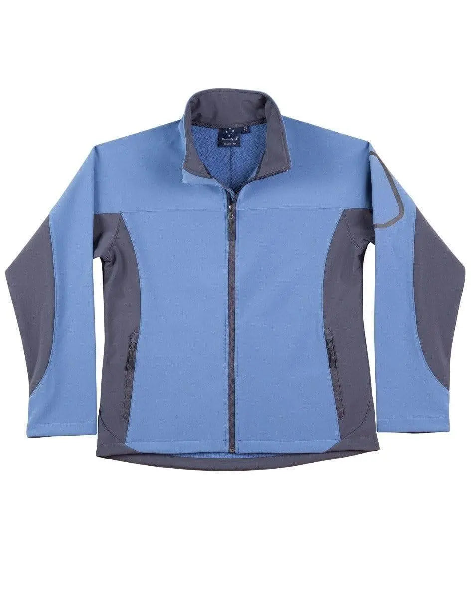 WINNING SPIRIT WHISTLER Softshell Contrast Jacket Ladies' JK32 Casual Wear Winning Spirit