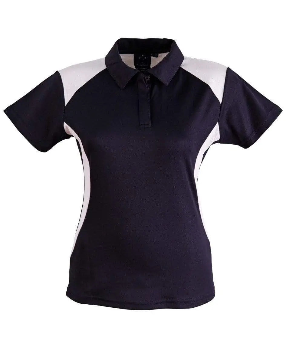 WINNING SPIRIT WINNER POLO Ladies' PS32A Casual Wear Winning Spirit Navy/White 8