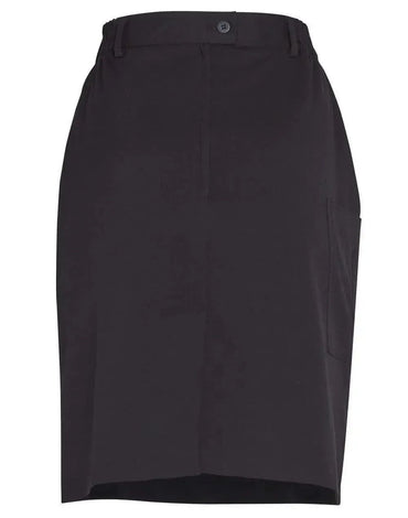 Winning Spirit utility cargo skirt M9477 Metro Workwear.