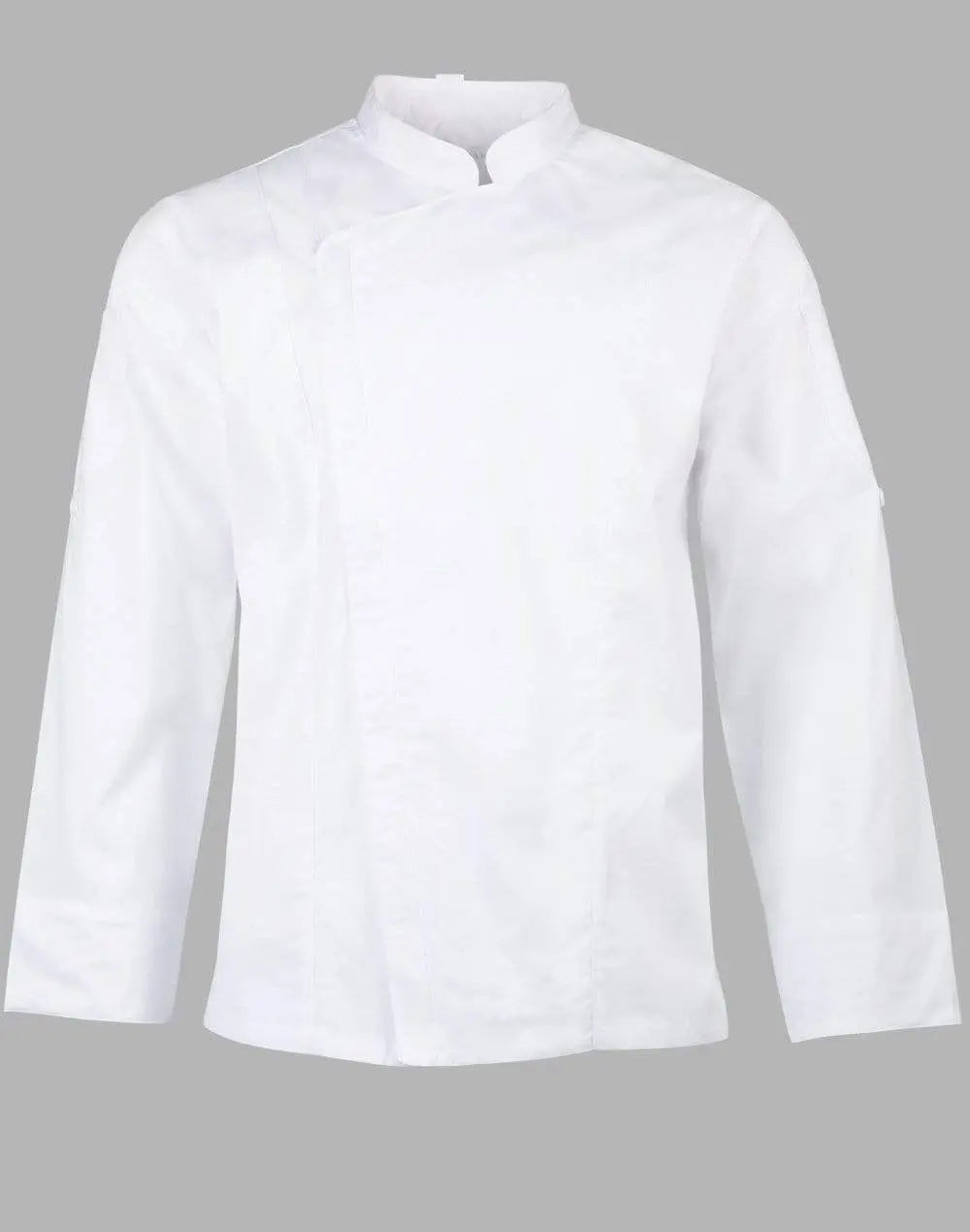 Winning Spirit Men's Functional Chef Jackets Cj03 Hospitality & Chefwear Winning Spirit White XS
