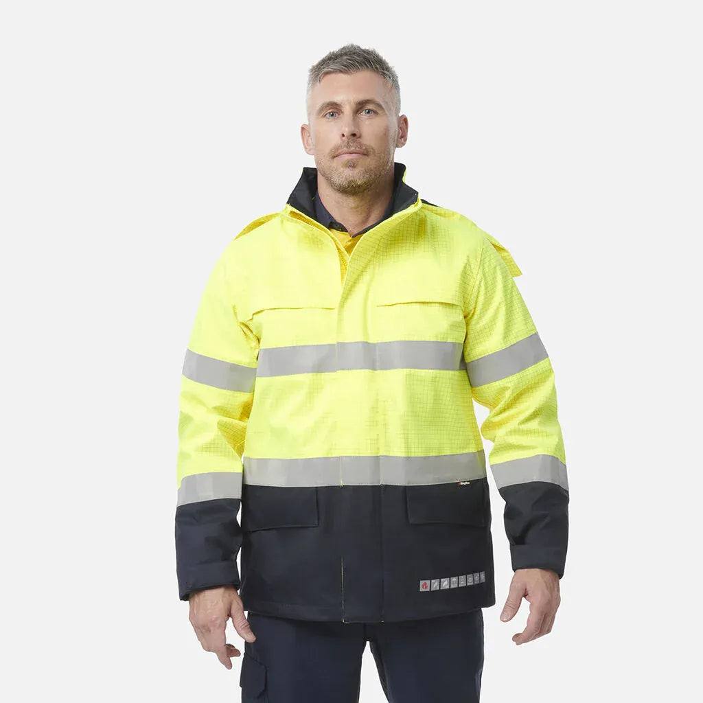 KingGee Shieldtec FR Wet Weather Jacket PPE3 Y06730