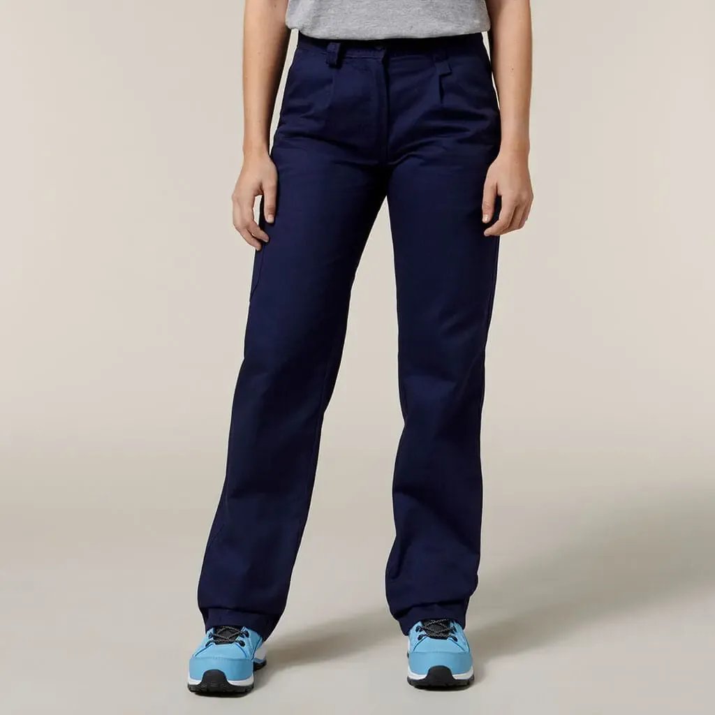 Hard Yakka Core Womens Drill Pant Y08840 in Navy