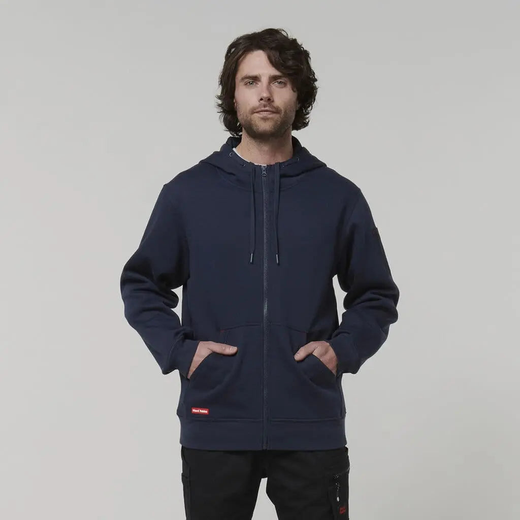 Hard Yakka Core Fleece Zip Hoodie Y19542 Hard Yakka
