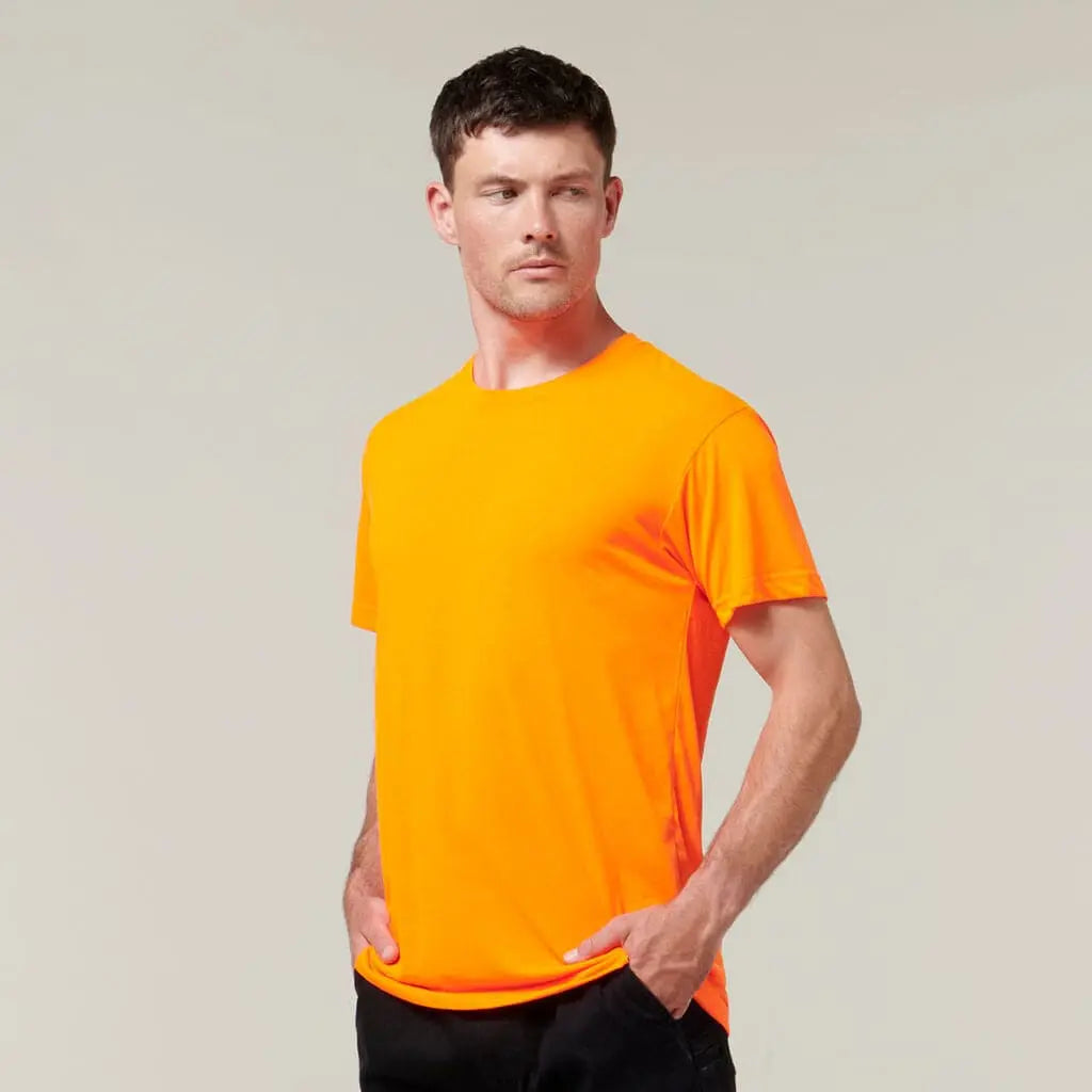 Hard Yakka 3056 Short Sleeve Neon Tee Y19575 Hard Yakka