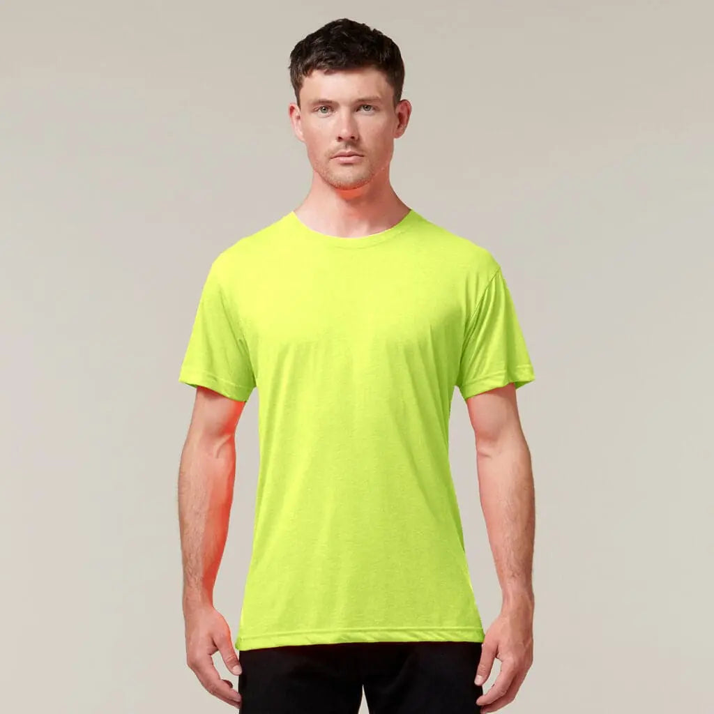Hard Yakka 3056 Short Sleeve Neon Tee Y19575 Hard Yakka