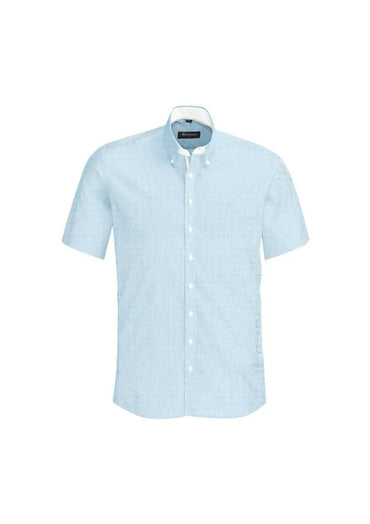 Biz Corporates Fifth Avenue Mens Short Sleeve Shirt 40122.