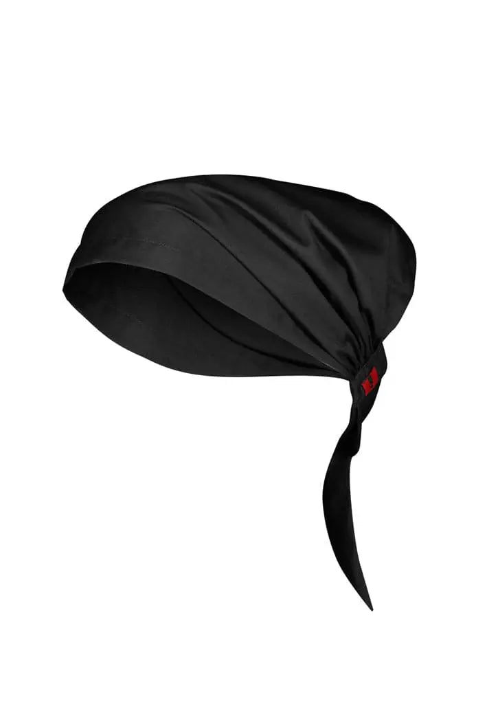 Biz Collection Twist Chef Bandana CH331 Hospitality & Chefwear Jb's Wear Black One Size