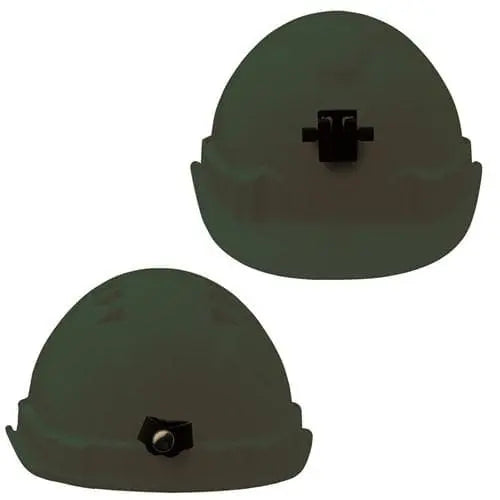 Pro Choice Hard Hat (V6) - Vented, 6 Point Push-lock Harness C/w Lamp Bracket X 20 - HHV6LB PPE Pro Choice GREEN