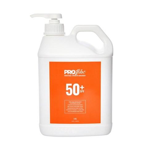 Pro Choice Pro-bloc 50+ Sunscreen - SS25-50 PPE Pro Choice 2.5L PUMP BOTTLE  