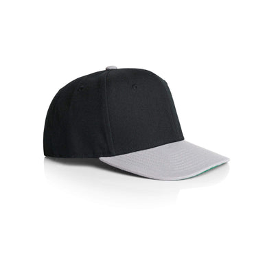 As Colour clip snapback cap 1102 Active Wear As Colour BLACK/LIGHT GREY OS