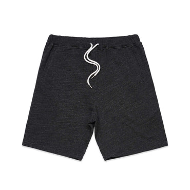 As Colour Men's fleck track shorts 5918 Active Wear As Colour BLACK FLECK SML