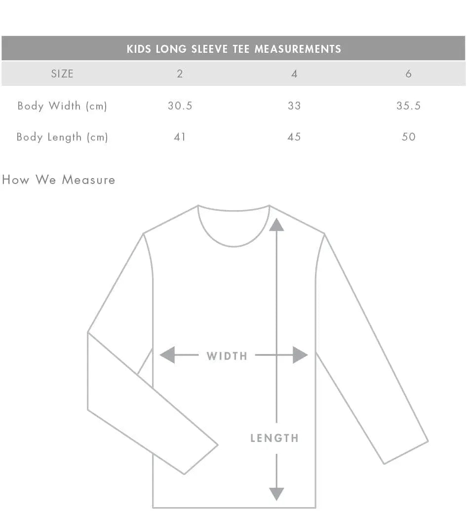 As Colour kids long sleeve tee 3007 Casual Wear As Colour
