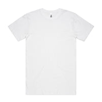 As Colour Men's block T shirt 5050 (No print no sale) Casual Wear As Colour   