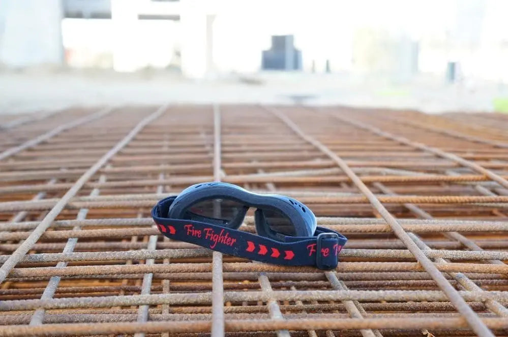 Fire Fighter Safety Goggles - Smoke Anti-fog Lens 803SHBSDA PPE ASW