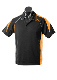 Aussie Pacific Men's Premier Polo Shirt 1301 Casual Wear Aussie Pacific Black/Gold S 