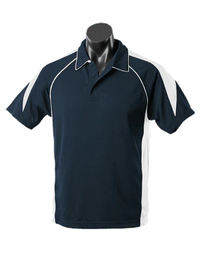 Aussie Pacific Men's Premier Polo Shirt 1301 Casual Wear Aussie Pacific Navy/White S 