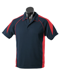Aussie Pacific Men's Premier Polo Shirt 1301 Casual Wear Aussie Pacific Navy/Red S 