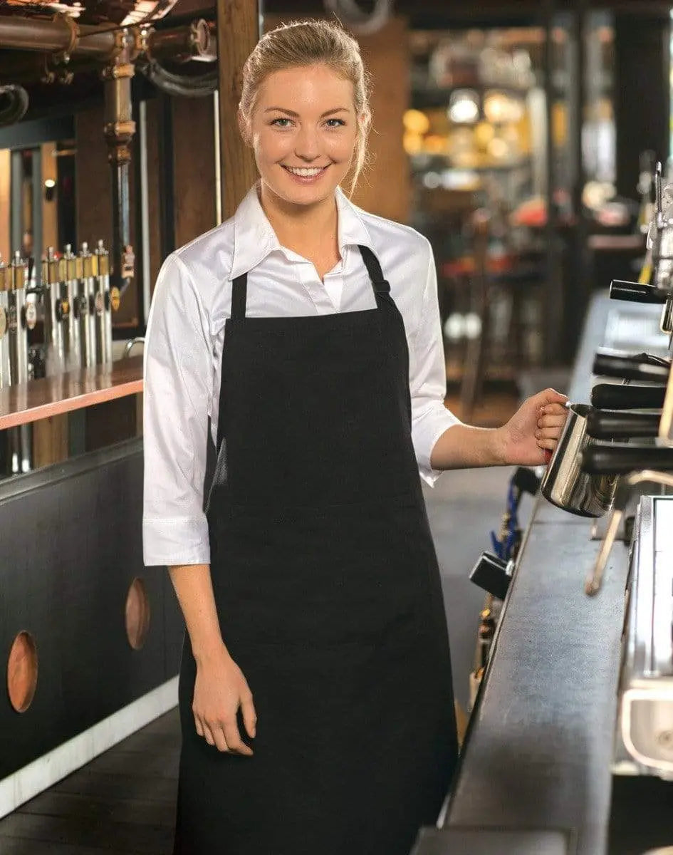 Bib Apron AP03 Hospitality & Chefwear Australian Industrial Wear