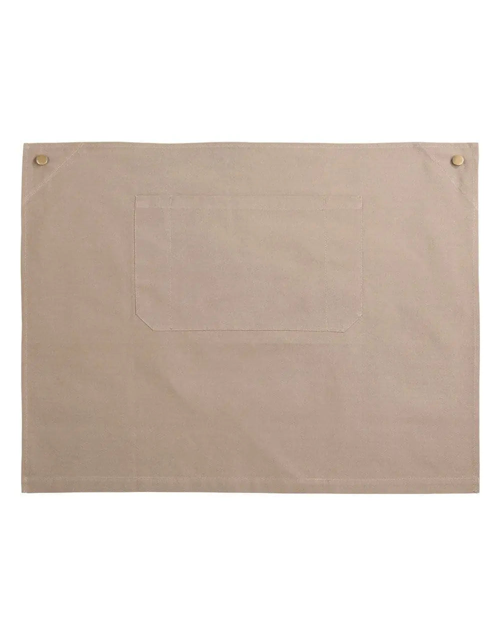 Fitzroy Half Waist Apron M3100 Hospitality & Chefwear Australian Industrial Wear 72cm x 54cm. Khaki