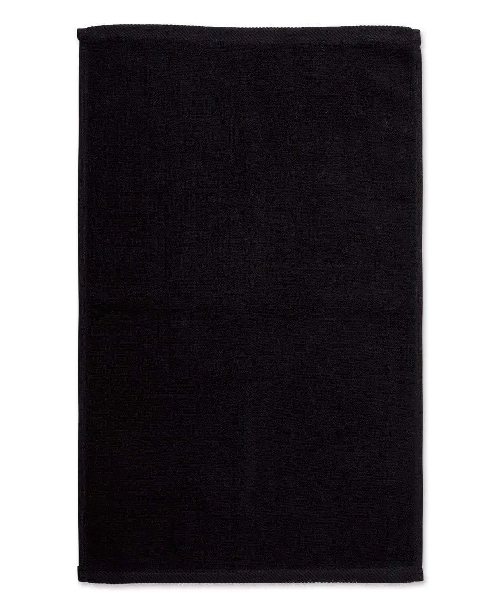 Hand Towel TW02 Work Wear Australian Industrial Wear Black 40cm x 60cm