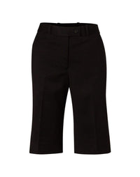 BENCHMARK Women's Poly/Viscose Stretch Knee Length Flexi Waist Shorts M9441 Corporate Wear Benchmark Navy 6 