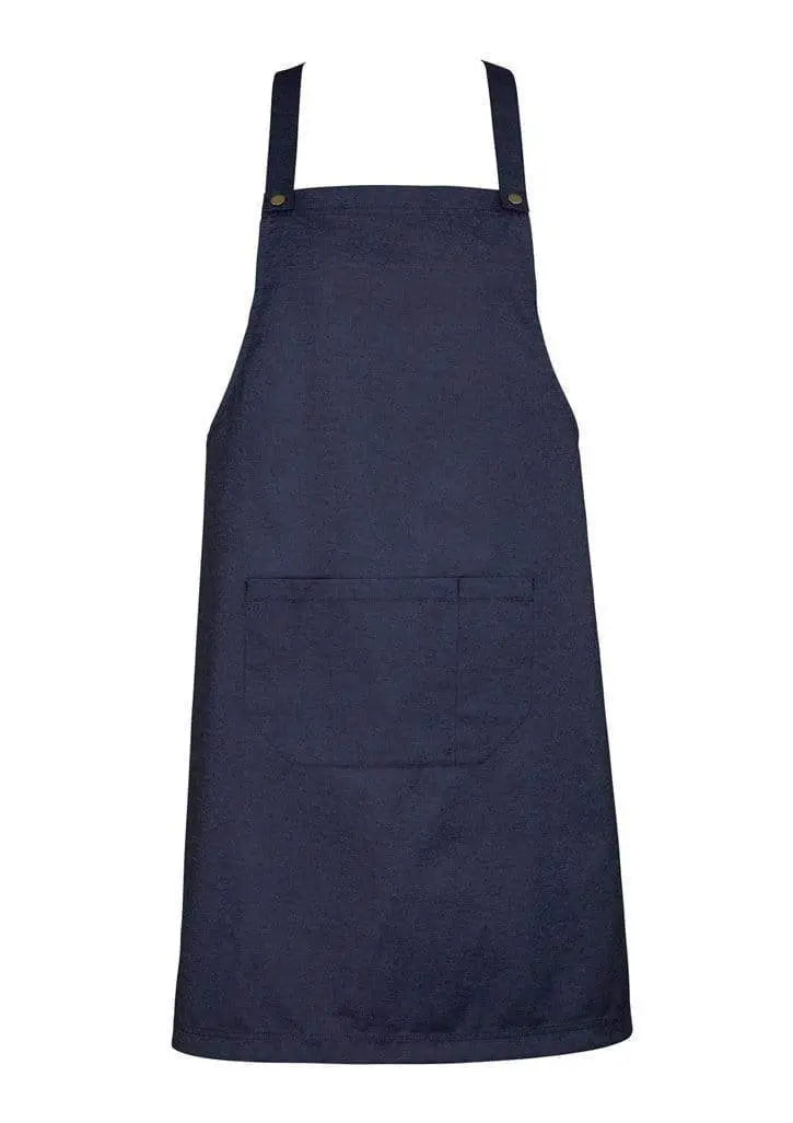 Biz Collection Textured Fabric Urban Bib Apron BA55 Hospitality & Chefwear Biz Collection