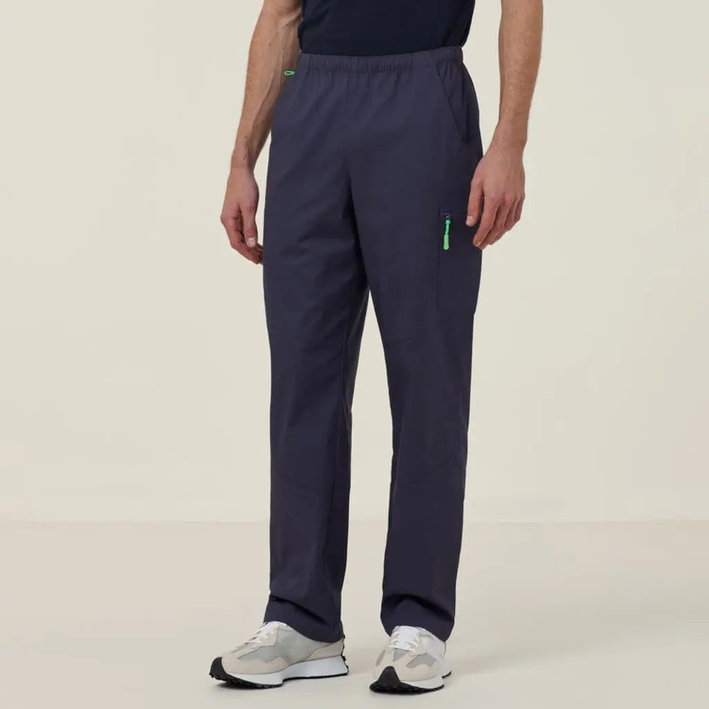 Rontgen Elastic Waist Scrub Pant CATQ4F-HTG Clothing NNT CHARCOAL 2XS