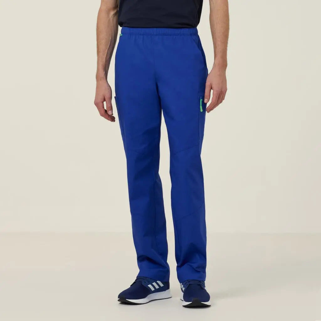Rontgen Elastic Waist Scrub Pant CATQ4F-MNN Clothing NNT COBALT 2XS