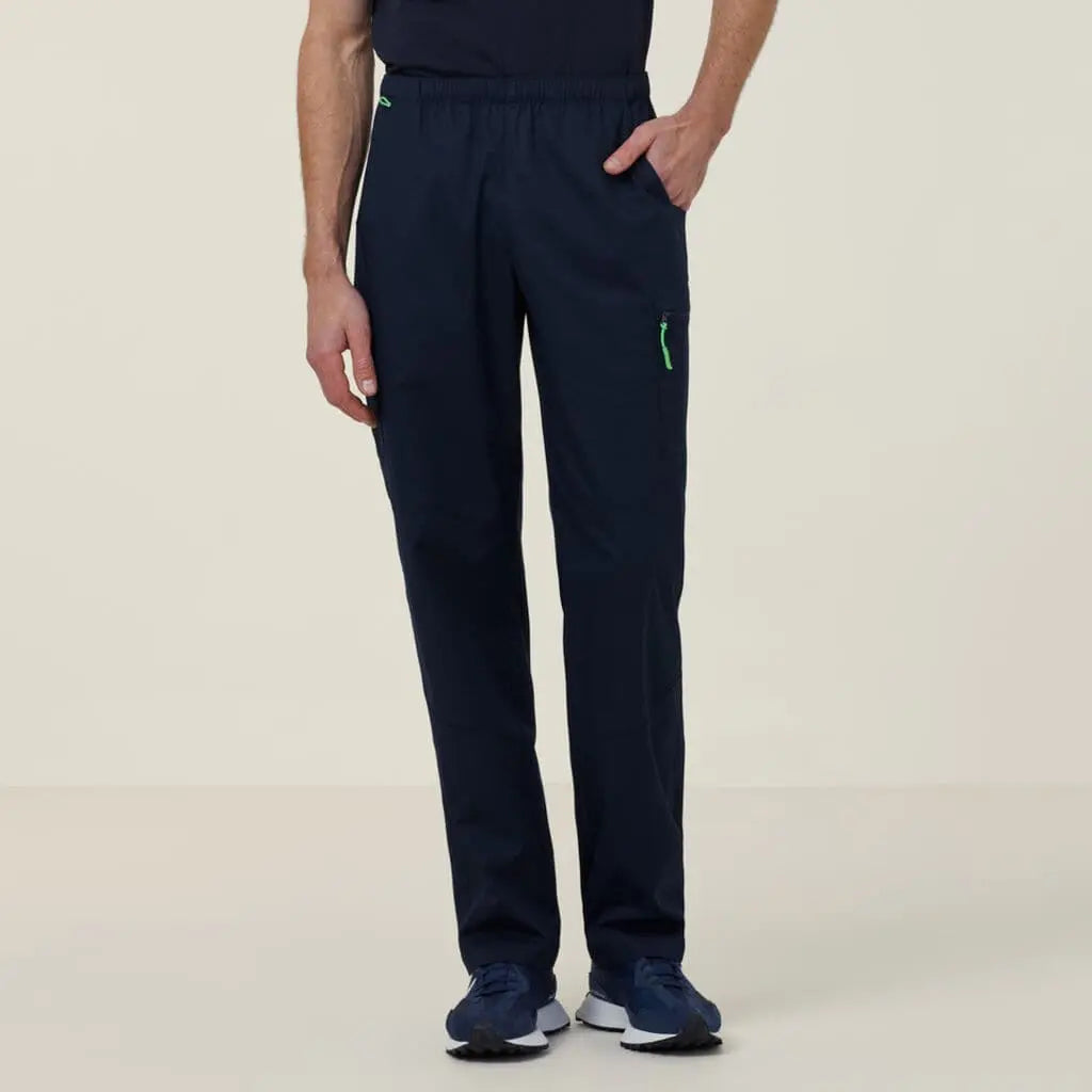 Rontgen Elastic Waist Scrub Pant CATQ4F-MNN Clothing NNT MIDNIGHT 2XS