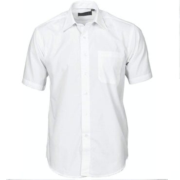Dnc Workwear Polyester Cotton Short Sleeve Business Shirt - 4131 Corporate Wear DNC Workwear White S 