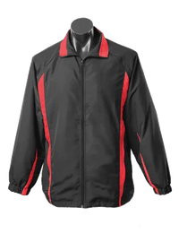 Aussie Pacific Eureka Men's Track Training Jacket 1604 Casual Wear Aussie Pacific S BLACK/RED 