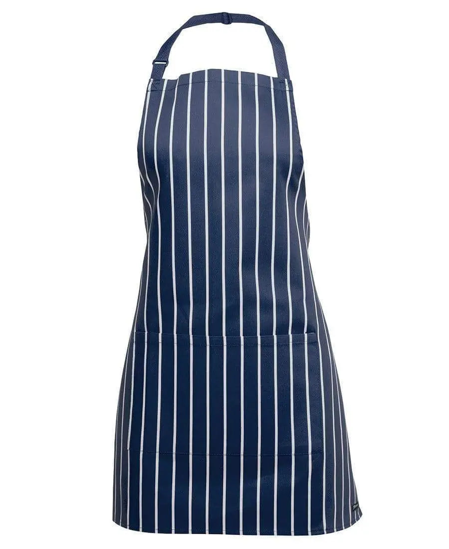JB'S Chef/Hospitality Apron with Pocket 5A Hospitality & Chefwear Jb's Wear Navy/White 65x71