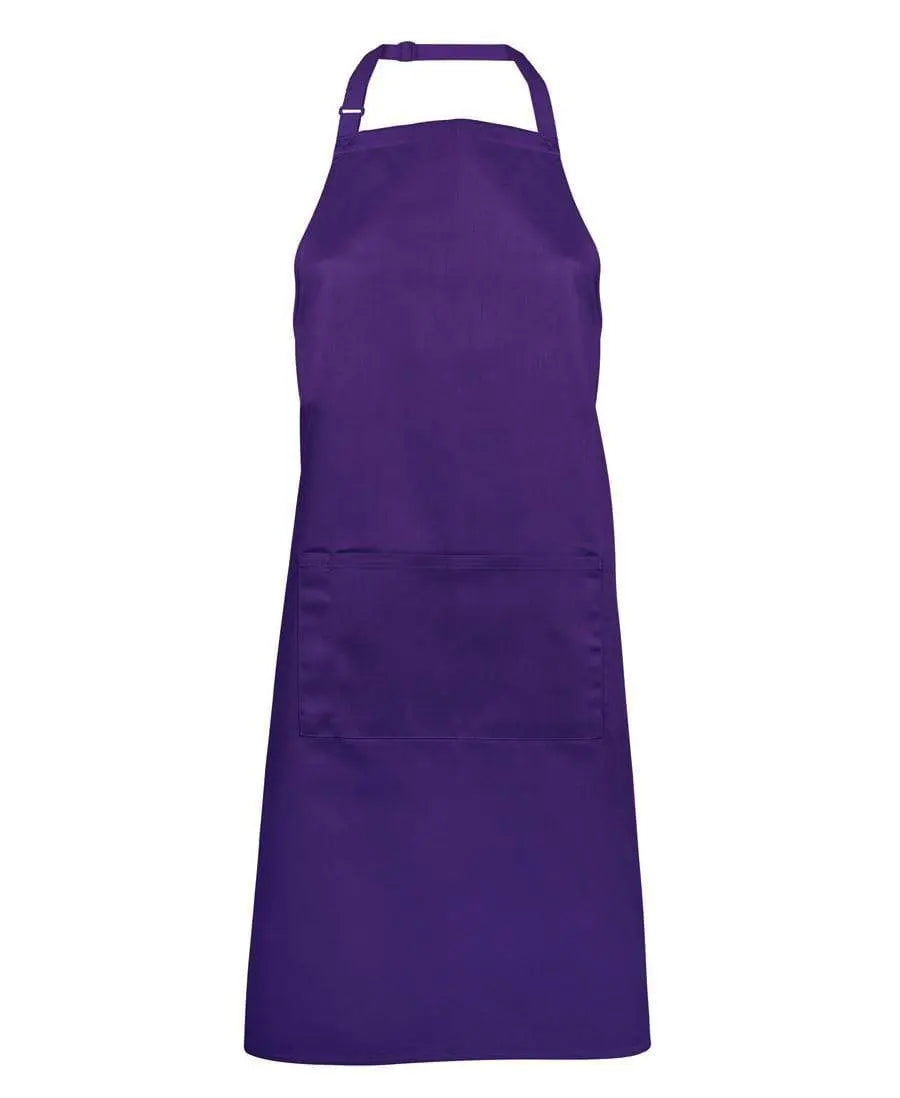 JB'S Chef/Hospitality Apron with Pocket 5A Hospitality & Chefwear Jb's Wear Purple BIB 86x93