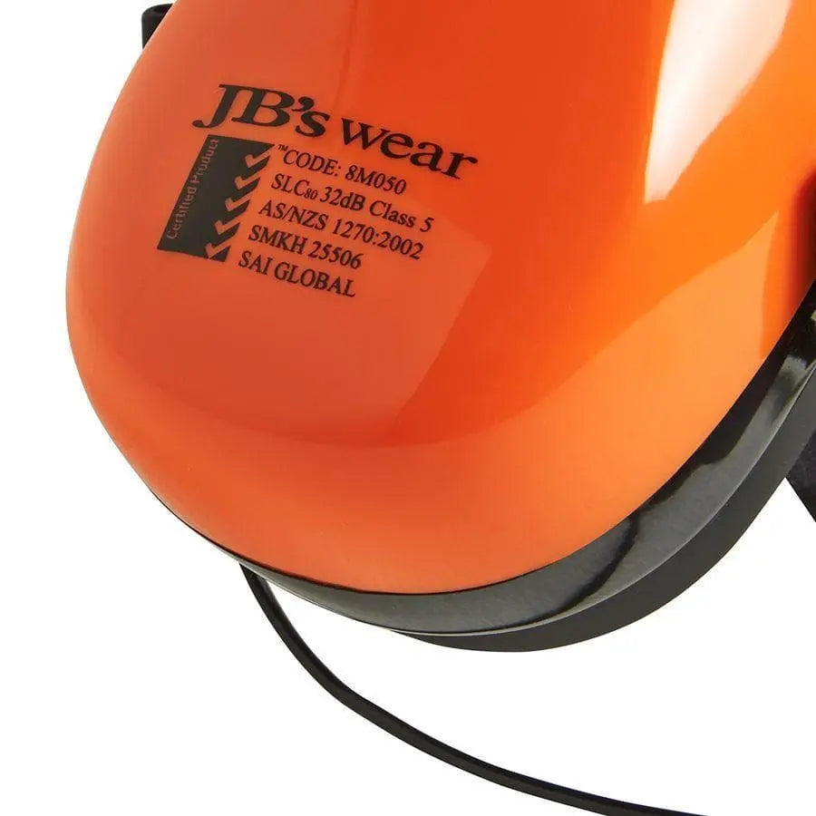 32dB Ear Muffs with Neck Band 8M050 PPE Jb's Wear