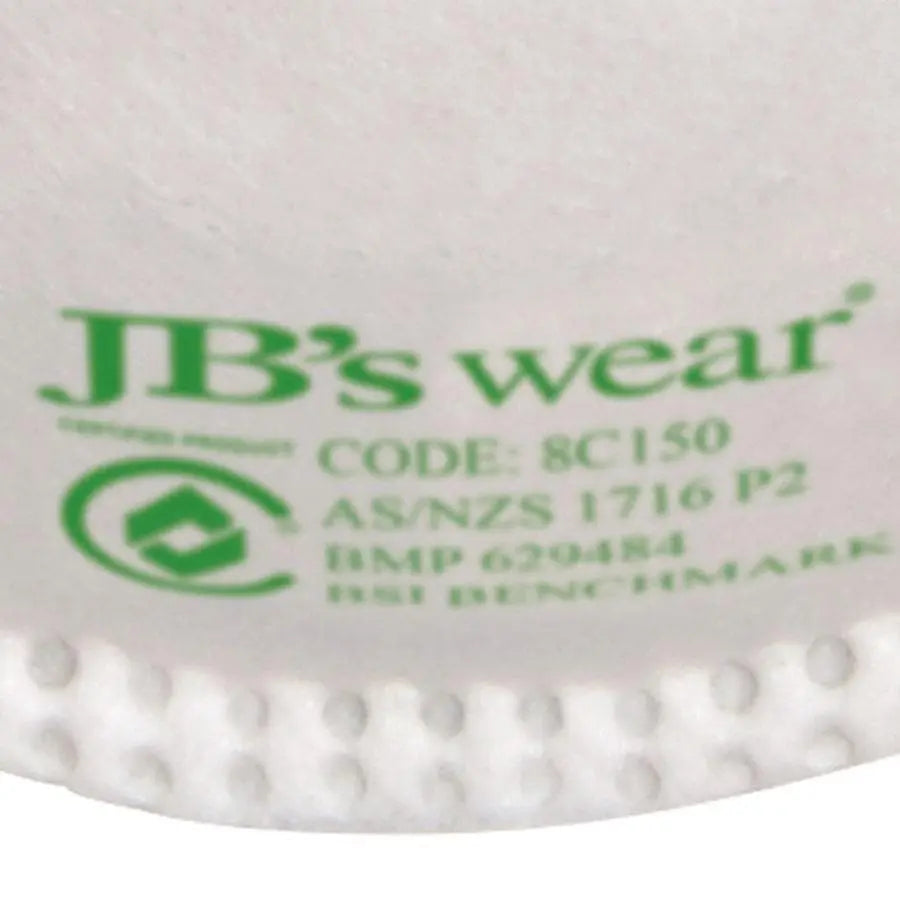 P2 Respirator with Valve (12pc) 8C150 PPE Jb's Wear