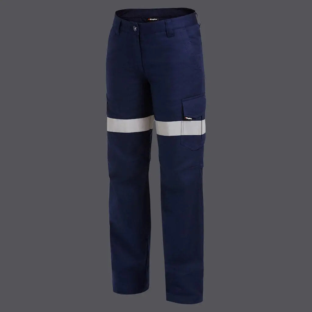 KingGee Women's Workcool 2 Reflective Pants K43825 KingGee NAVY 6