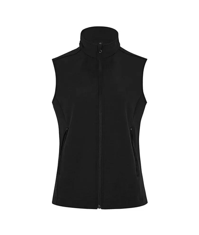 NNT Bonded Fleece Vest CAT748 in Black
