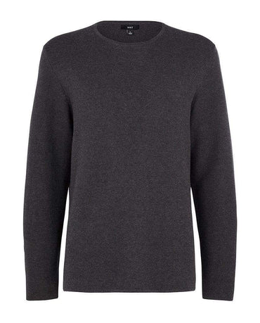NNT Long Sleeve Knit Jumper CATE38 in Charcoal