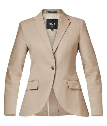 NNT Women's Stretch Cotton Blazer CAT1FF in Desert