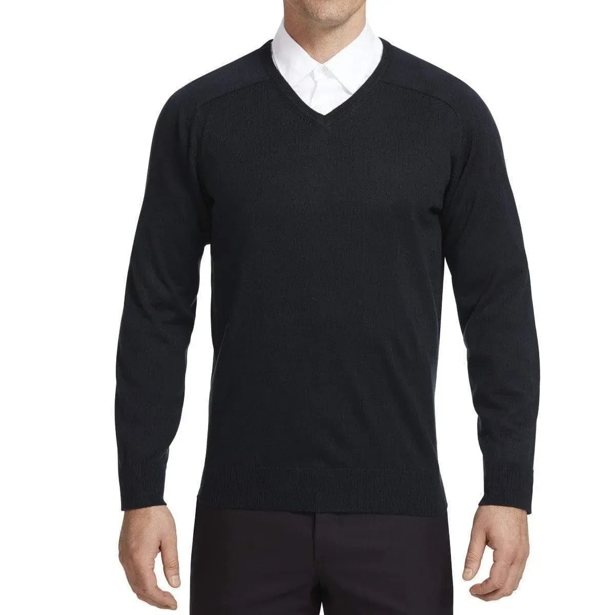 NNT V-Neck Sweater CATE33 in Navy