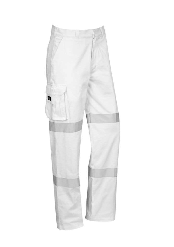 SYZMIK Men’s Bio-Motion Taped Pants ZP920 Work Wear Syzmik White 72 