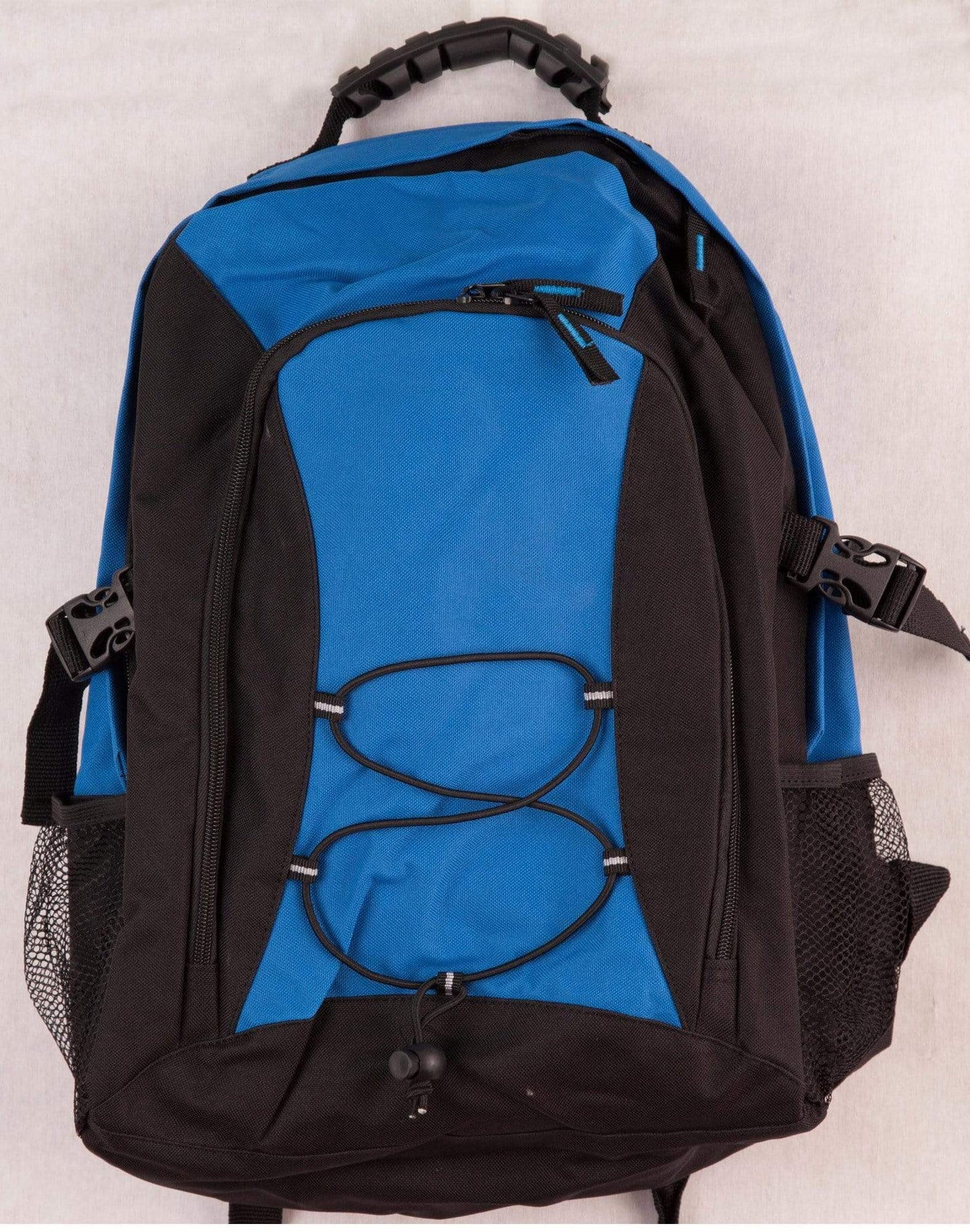 Smartpack Backpack B5002 Active Wear Winning Spirit Black/ Royal "(w)39.5cm x (h)43cm x (d)19cm, Capacity: 23 Litres"