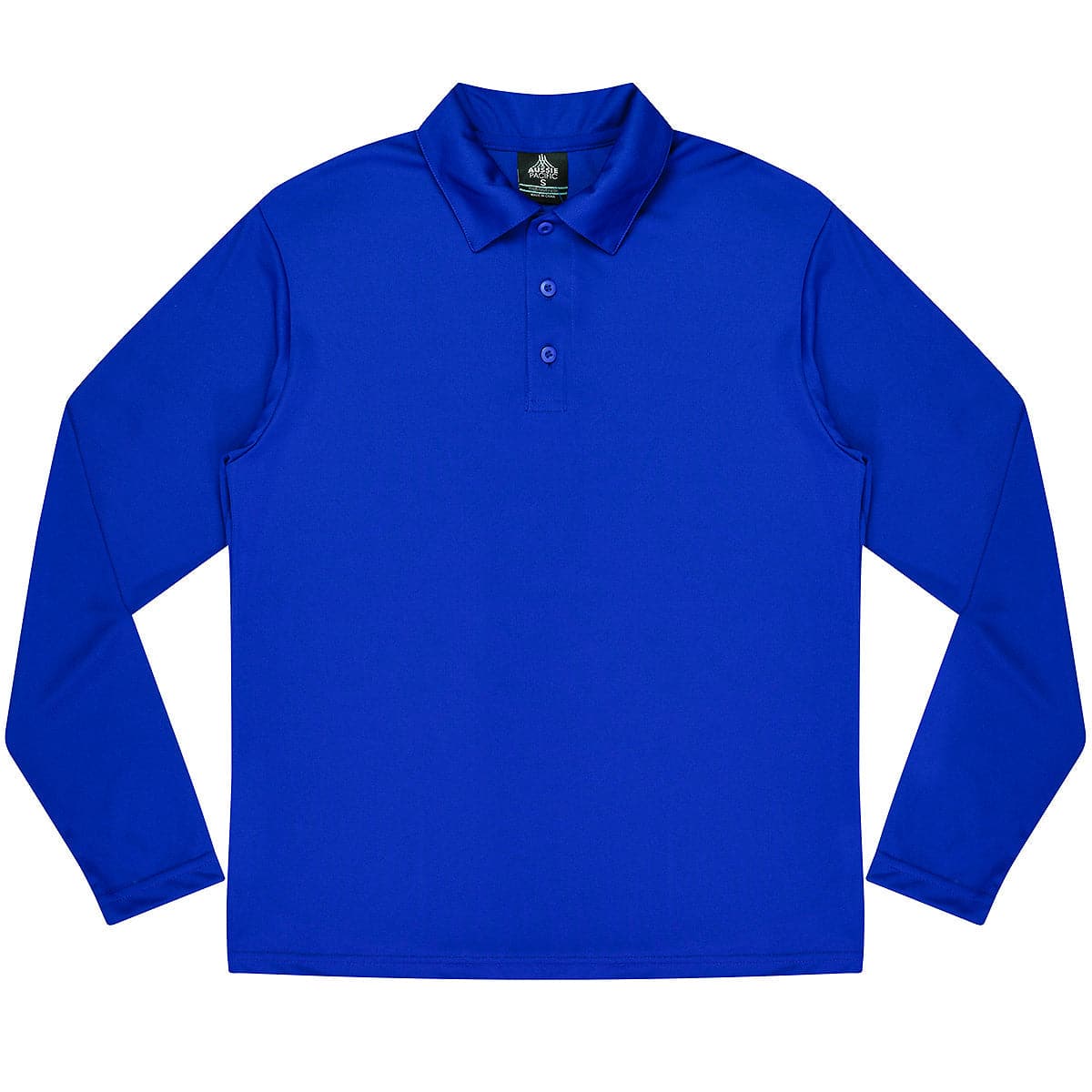 Aussie Pacific Botany Men's Long Sleeve Polo Shirt 1316 Casual Wear Aussie Pacific Royal S 