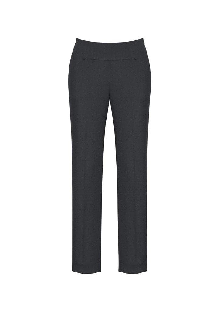 Biz Corporates Womens Bandless Slim Leg Pant 14021 - Flash Uniforms 