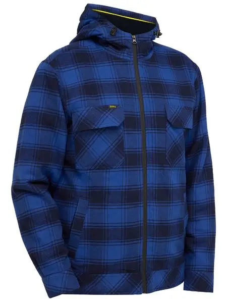 Bisley Zip Hoodie With Sherpa Lining BJ6102  Metro Workwear