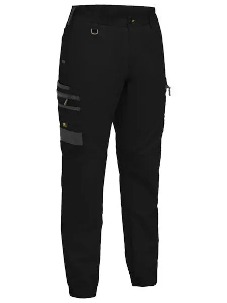 Bisley Flex & Move Elastic Waist Cargo Cuffed Work Pant BPC6238  Metro Workwear