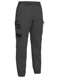 Bisley Flex & Move Elastic Waist Cargo Cuffed Work Pant BPC6238  Metro Workwear