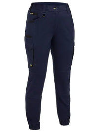 Bisley Women's Flex & Move Elastic Waist Cuffed Pants BPCL6237  Metro Workwear