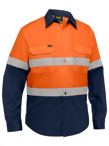 Bisley Workwear Long Sleeve Industrial Cool Lightweight Vented Shirt BS6390T  Metro Workwear