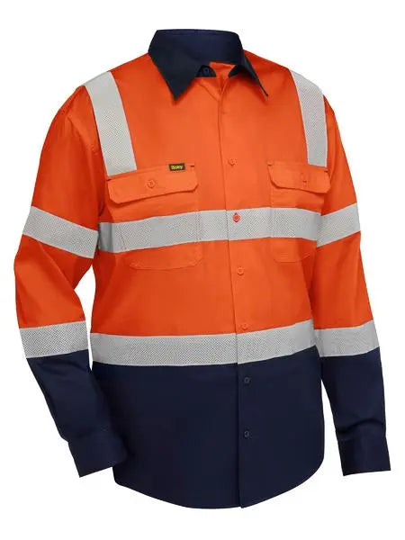 Bisley Workwear Long Sleeve Cool Lightweight Vented Shirt BS6396T  Metro Workwear